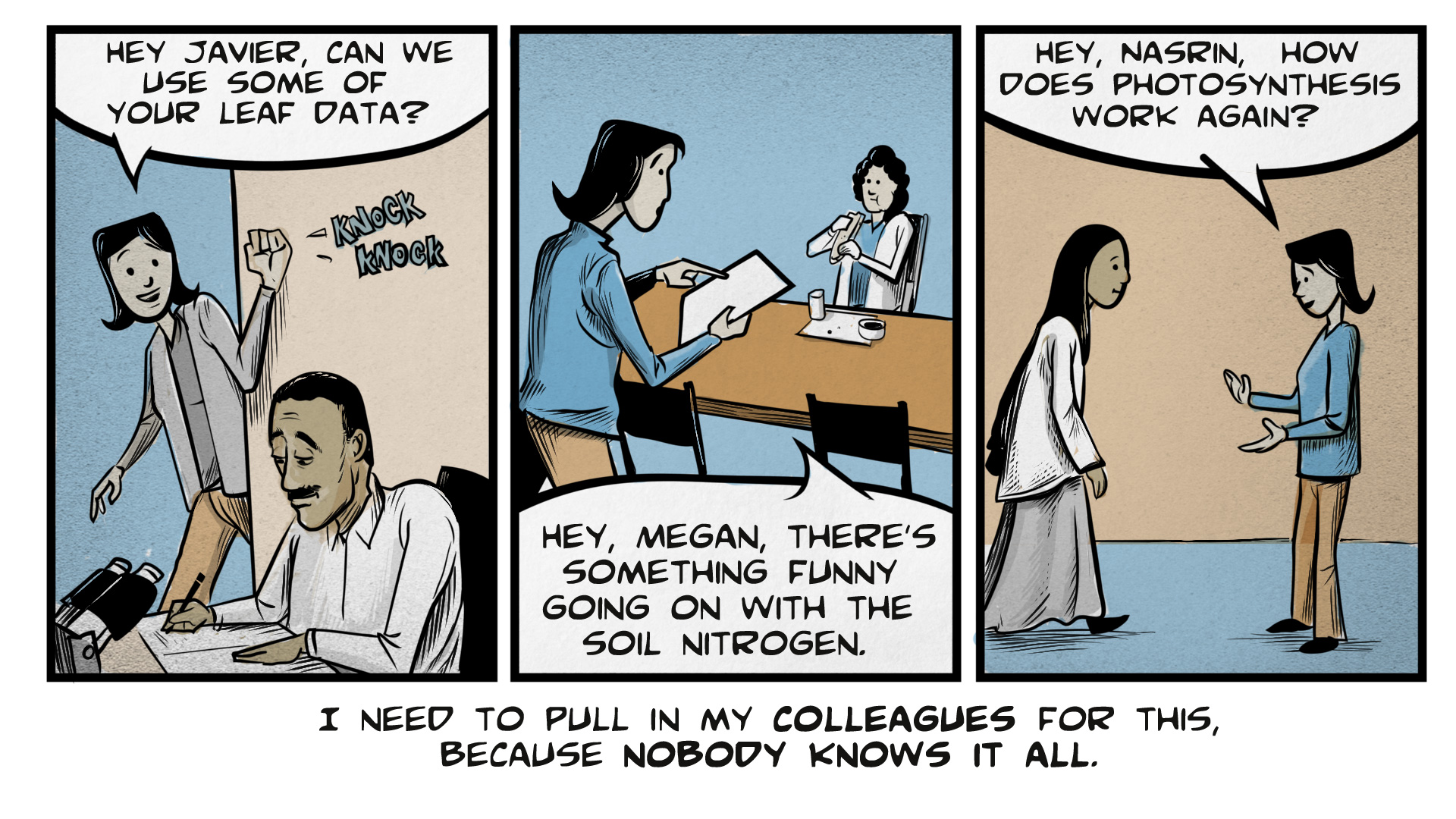 Carmen, the narrator, says, 