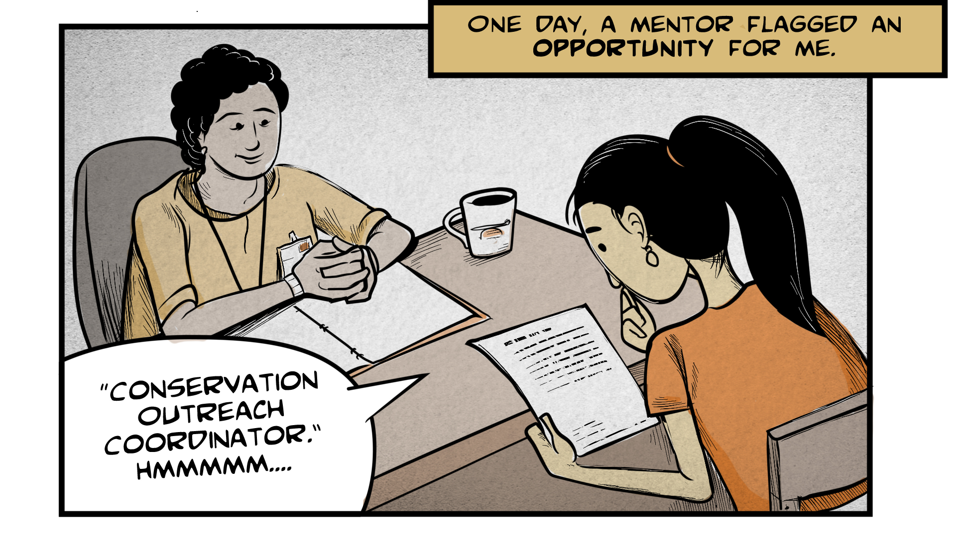 Dina, the narrator, says, 