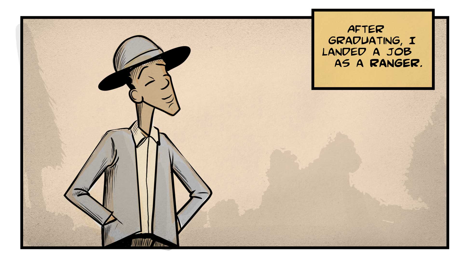 Leo, the narrator, says, 