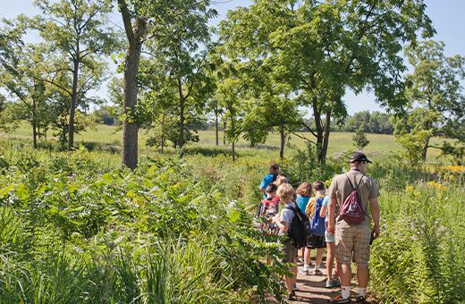 Summer Science Camp exploring the Prairie